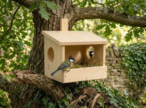 Casetta per uccelli - , legno