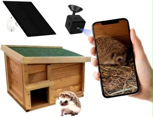 Smart hedgehog house - smart, con